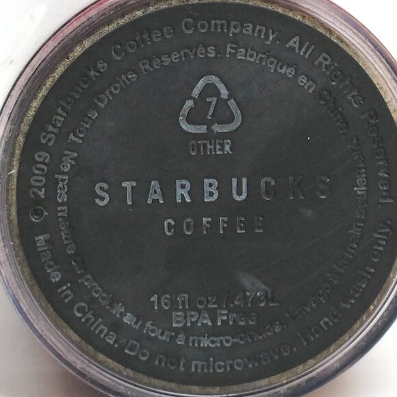 2009 STARBUCKS Travel Mug 16oz .473LChristmas Mug Holiday Mug Hanging Ornaments - Picture 6 of 7